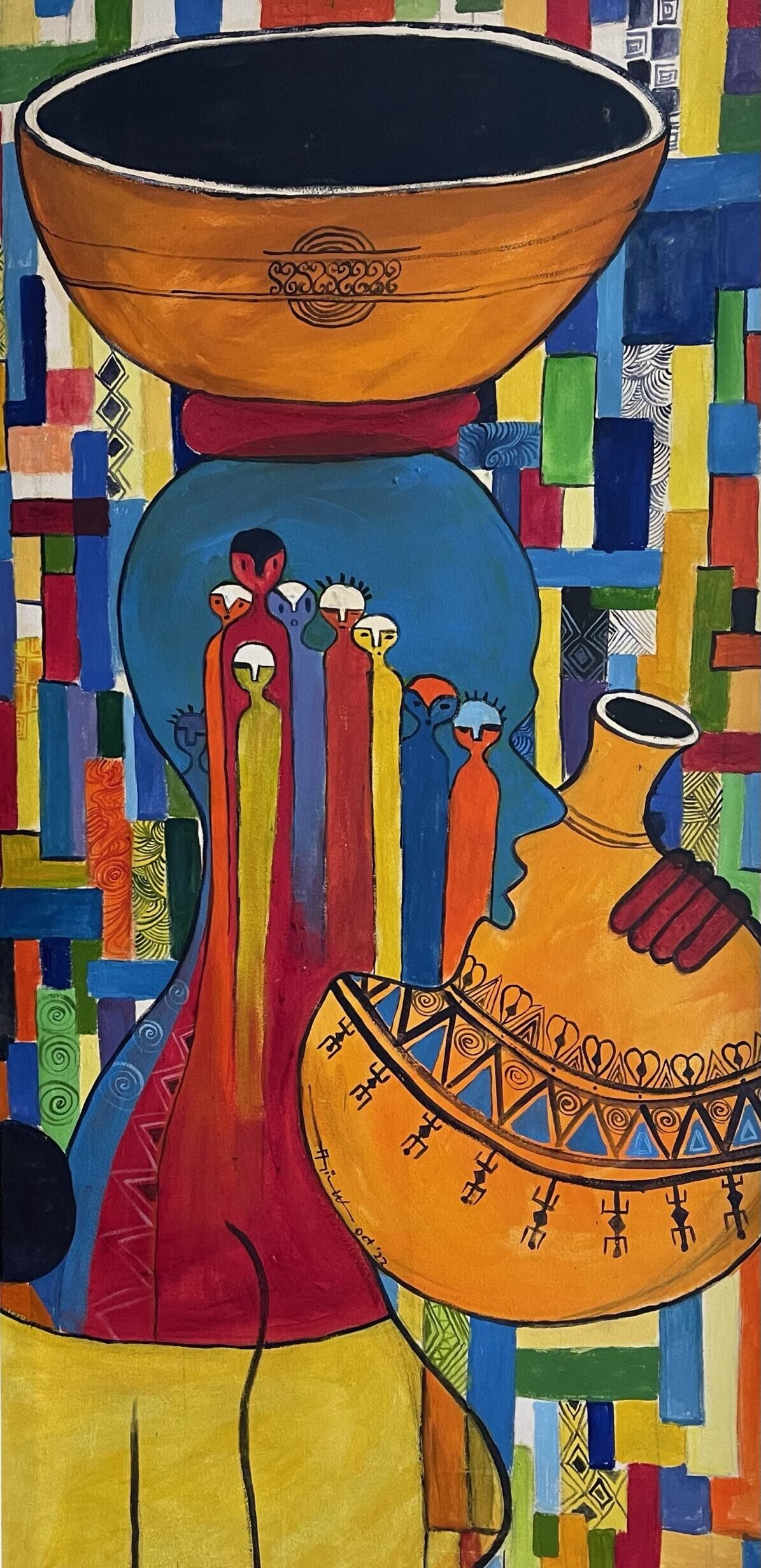 One of the masters from African Master's Art Cafe